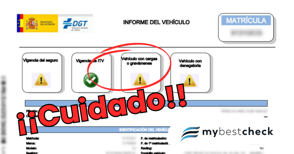 comprobar cargas coche segunda mano