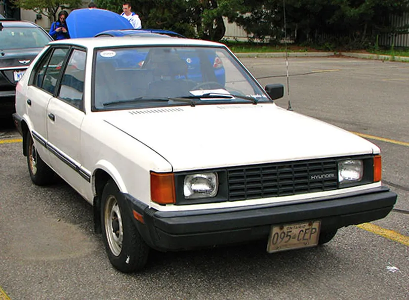 coches Hyundai Pony 1975