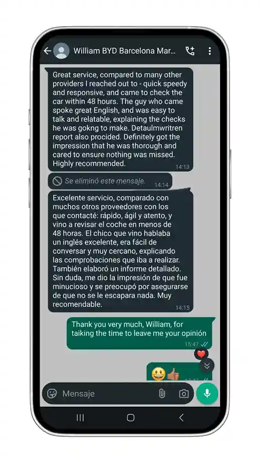 resumen experiencia con mybestcheck