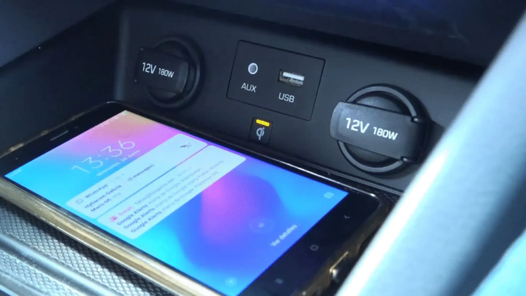 cargador inalámbrico para móvil