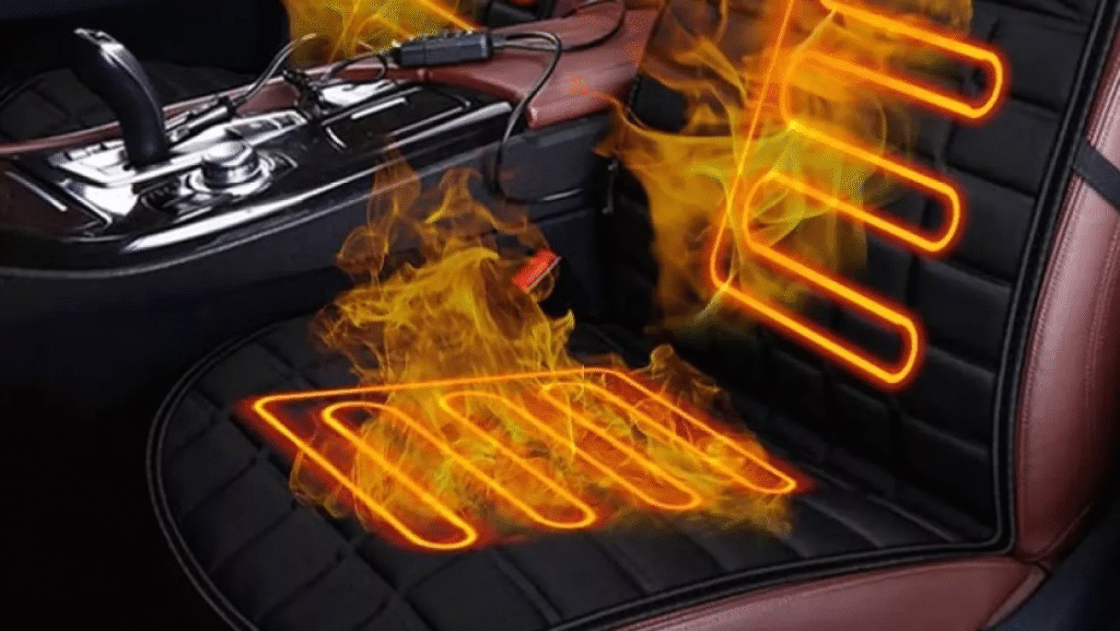 asiento calefactable