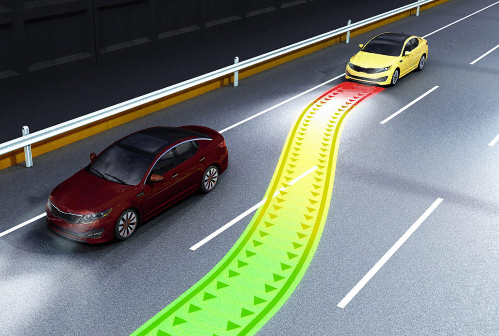 frenado autónomo de emergencia