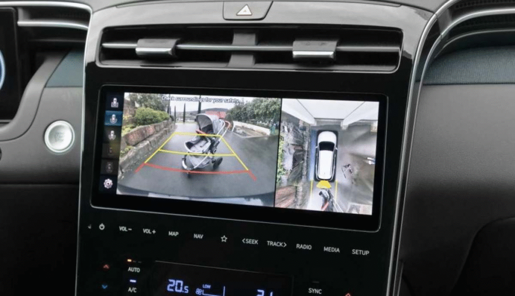 cámara de visión trasera