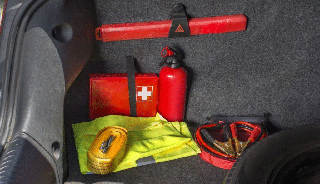 kit de emergencia para coche
