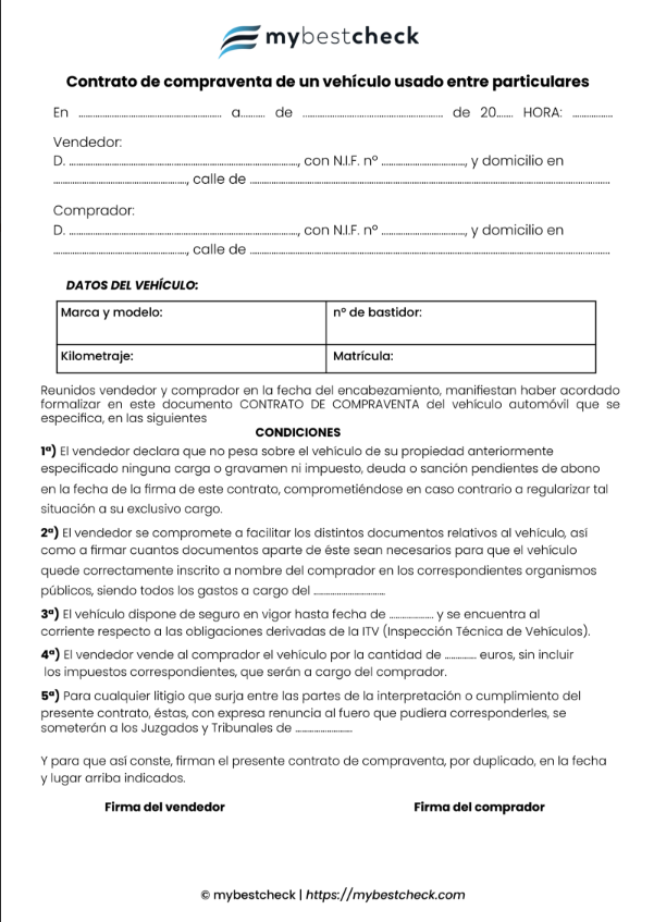 contrato de compraventa