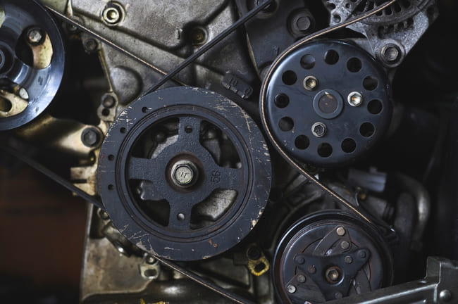 polea del cigüeñal