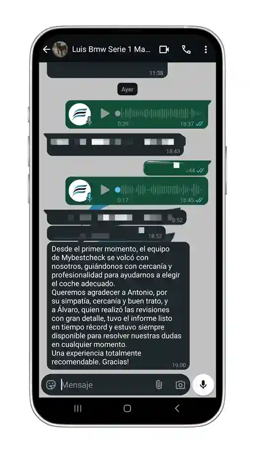 reseñas de my best check